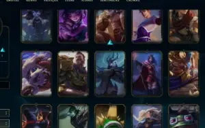 Conta Antiga Lol Rammus Rei Kayle Juíza