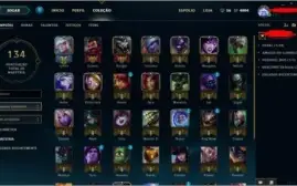 CONTA DE LEAGUE OF LEGENDS