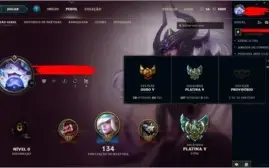 CONTA DE LEAGUE OF LEGENDS