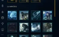 Conta League of Legends Full Acesso - 129 Champs e 53 Skins
