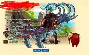 Vendo 4 Contas AQW (Adventure Quest Worlds)