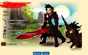 Vendo 4 Contas AQW (Adventure Quest Worlds)