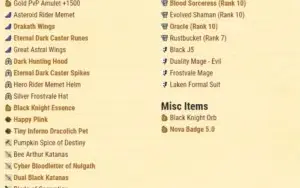 Vendo 4 Contas AQW (Adventure Quest Worlds)