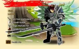 Vendo 4 Contas AQW (Adventure Quest Worlds)
