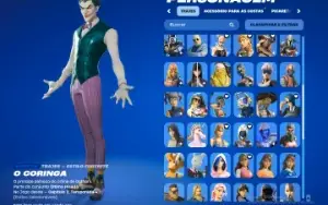 conta fortnite com 100 skins, no fortnite FULL ACASSO