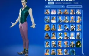 conta fortnite com 100 skins, no fortnite FULL ACASSO