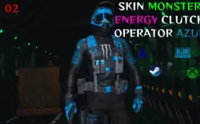 2 Skin Da Monster Clutch Operator - Warzone