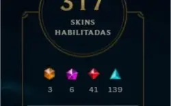 Conta League of Legends e Valorant.