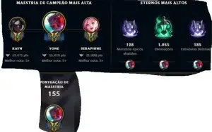 Conta Lol 53 Skins Lv 110