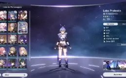 Star Rail - Ruan Mei + Jing Yuan arma assinatura + Kafka 