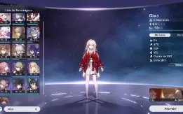 Star Rail - Ruan Mei + Jing Yuan arma assinatura + Kafka 