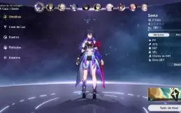 Star Rail - Ruan Mei + Jing Yuan arma assinatura + Kafka 