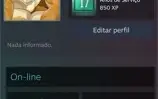 Conta Steam 17 anos com medalha 5 e 10 anos.