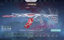 conta de valorant mais de 1500 em skins