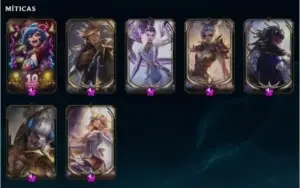 Conta unranked com 292 skins e 30 cromas.