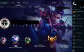 Conta de LoL ouro 1Main Adc
