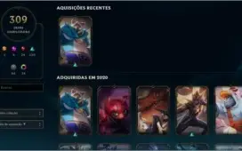 CONTA LEVEL 484 GOLD 4 309 SKINS e key de valorant