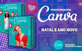 Super Pack Artes CANVA Natal Ano Novo 2024 100+70+Brindes