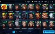 Conta Marvel Future Fight TOP barato!