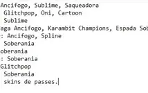Conta Valorant e LoL
