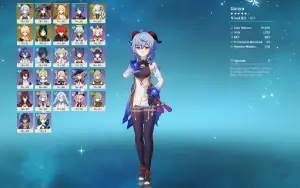 Conta de Genshin Impact Rank 47