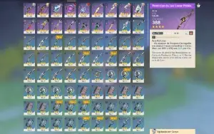 Conta de Genshin Impact Rank 47