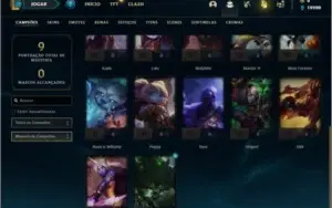 Conta Platina 4 com 22 Champs e Email não confirmado !