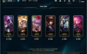 Conta Platina 4 com 22 Champs e Email não confirmado !