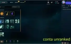 Conta lol Prata e outra Unranked !