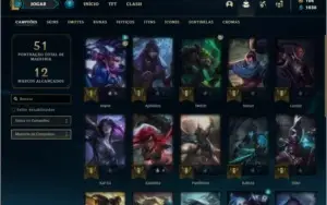 Conta Bronze 3 com 25 Champs e 17 Skins + 500 RP
