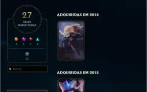 Conta League Of legends