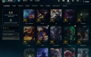 Conta Platina 4 | 70% Win - Lol (League Of Legends) Elomoon