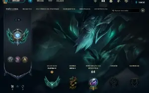 Conta Platina 4 | 70% Win - Lol (League Of Legends) Elomoon