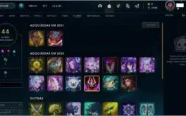 Conta lol platina 4