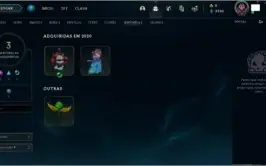 Conta lol platina 4