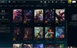 Conta lol platina 4