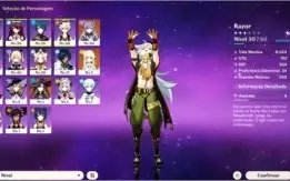 RA 35 MONA + KEQING + BENÇÃO + 100% BANNER