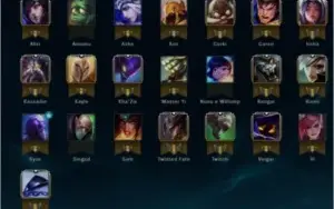 CONTA LOL - OURO 4 - 22 CAMPEÕES
