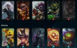 Conta League of Legends Full Acesso - 109 Champs 213 Skins