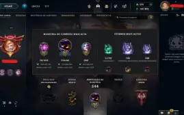 Conta League of Legends Full Acesso - 109 Champs 213 Skins