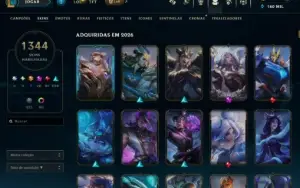 Conta Lol, 1344 Skins, Skins Raras Tft, Desde 2013
