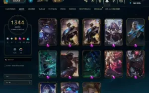 Conta Lol, 1344 Skins, Skins Raras Tft, Desde 2013