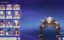 GENSHIN IMPACT / AR 45 / Zhongli Keqing Itto Qiqi