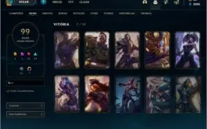 CONTA LEAGUE OF LEGENDS DA SEASON 2