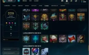 CONTA LEAGUE OF LEGENDS DA SEASON 2