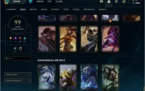 CONTA LEAGUE OF LEGENDS DA SEASON 2