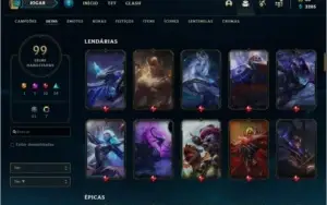 CONTA LEAGUE OF LEGENDS DA SEASON 2