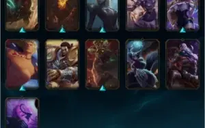 Conta mono pyke eternos full+64 skins +icones,emotes,cromas!