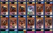 Conta burguesa Duel links Muitos decks completos + Suportes