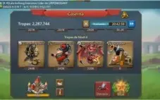 VENDO CONTA LORDS MOBILE - 170M T4 102KGEM + 54 Estrel Sagra